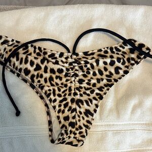 Victoria's Secret Leopard Print Bikini Bottom